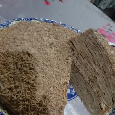 Торт из печени